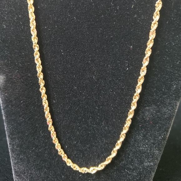 10kt Gold Rope Chain